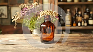 Aromatherapy essentials Natural wellness products, AI generated