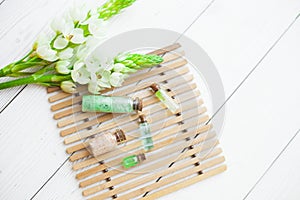 Aromatherapy green concept