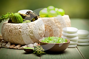 Aromatherapy - Lime bath salt