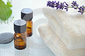 Aromatherapy oils with lavender