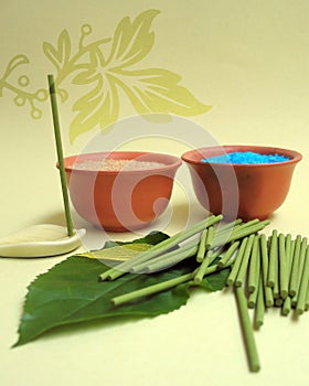 Aromatherapy spa elements