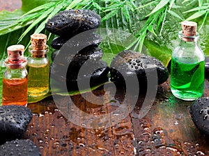 Aromatherapy spa treatment still life