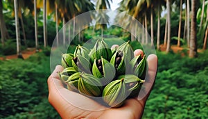 A fragrant fenugreek seeds, Ai generated image