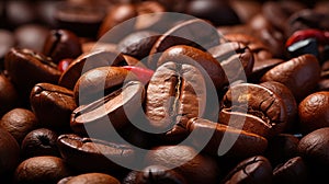 Aromatic Elixirs Unveiled: Coffee Beans\' Journey from Plantation to Cup. Generative AI