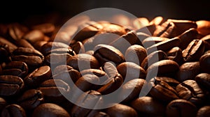 Aromatic Elixirs Unveiled: Coffee Beans\' Journey from Plantation to Cup. Generative AI