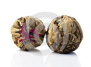 Aromatic flower green Chinese tea ball