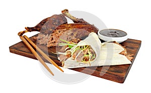 Aromatic half crispy duck