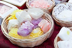 Aromatic handmade soap photo