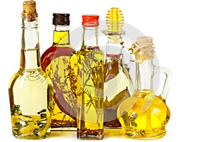 Aromatic olive oil. photo