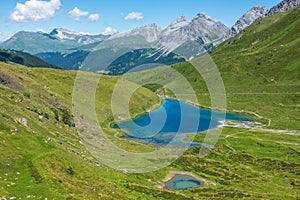 Arosa switzerland Schwelli lake