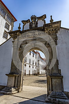 Arouca Entrance of the Monastery of Saint Mary