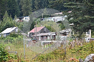 Around the village of Hoonah,at Icy Strait Point in Alaska