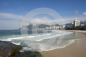 Arpoador Ipanema Beach Rio de Janeiro Brazil Skyline photo