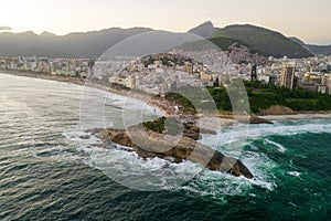 Arpoador Rock in Rio de Janeiro