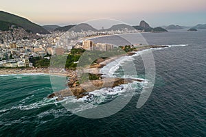 Arpoador Rock in Rio de Janeiro