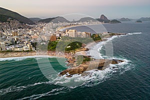 Arpoador Rock in Rio de Janeiro