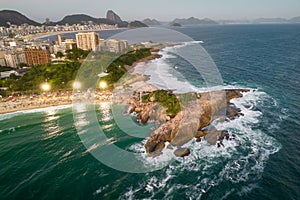 Arpoador Rock in Rio de Janeiro