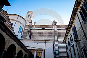 Arquitecture of Verona Italy during a sunny day of holidays photo