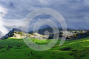 Arraba fields in Gorbea Natural Park