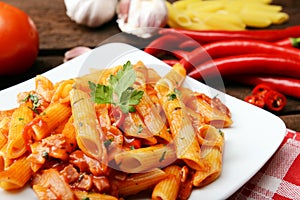Arrabiata pasta
