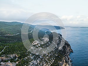 Arrabida Mountains at Setubal, Portugal