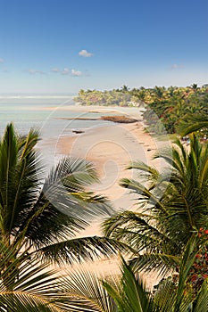 Arraial d'Ajuda beach in Bahia photo