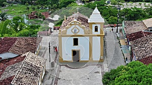 Arraial Dajuda Church In Arraial Dajuda Bahia. Brazil Discovery Coast.