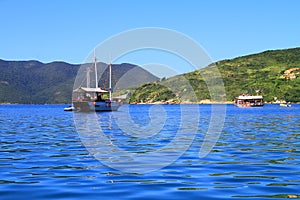 Arraial do Cabo - Boats Navigating photo