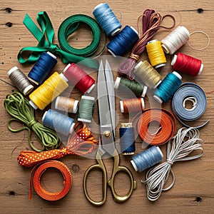 Arranged in a circular pattern, showcasing a variety of textures