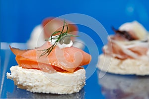 Arranged meat products