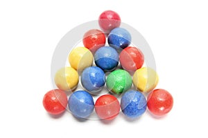 Arrangement of Gumballs