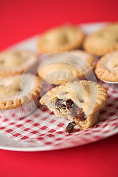 Arrangement of Mince pies