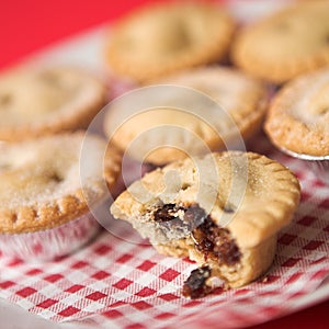 Arrangement of Mince pies