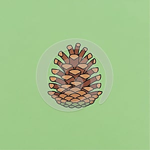 Arrangement of the scales providing a contrast against the solid