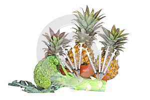 Arrangement vegetable set