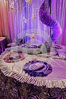 Arrangement for the wedding dinner party-8