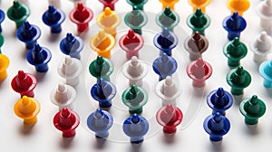 array metal push pin