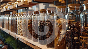 gourmet mushroom blends, array of mushroom coffee blends, providing a novel enhancement to your daily ritual photo