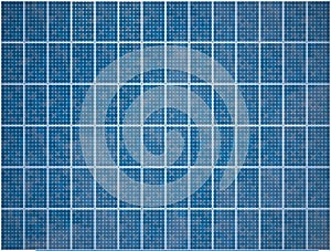 Array of Photovoltaic Solar Panels