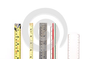 Array of Rulers & Measuring Tools