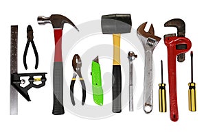 Array of tools isolated