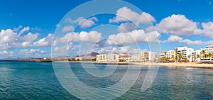 Arrecife, Lanzarote: stunning beaches, cultural attractions, water sports and breathtaking volcanic landscapes. photo