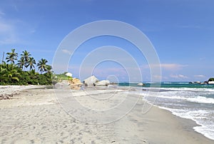 Arrecifes Beach, Tayrona national park, Colombia photo