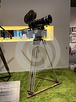 The Arri IIC 35mm camera in 1960`s