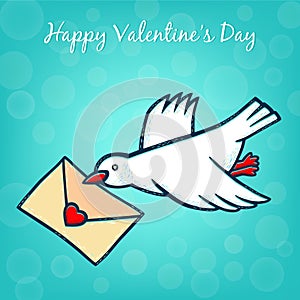 ÃÂ¡arrier pigeon to the Valentine's day