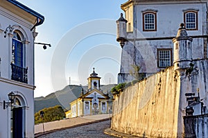 Arrival in the historic center of Ouro Preto city