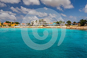 Arriving at Kralendijk, Bonaire