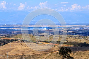 Arrocampo Reservoir and Central nuclear de Almaraz in Spain photo