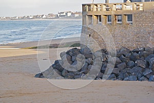 Arromanches Seawall