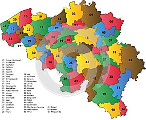 Arrondissements of Belgium